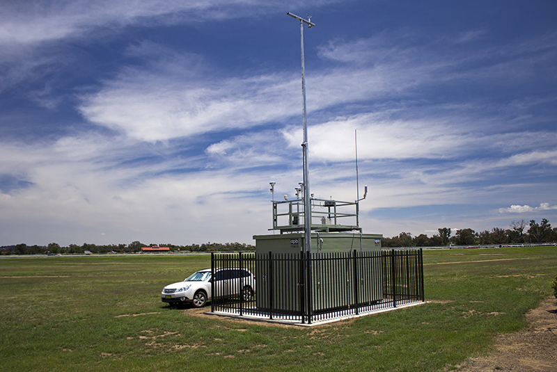air quality monitoring station