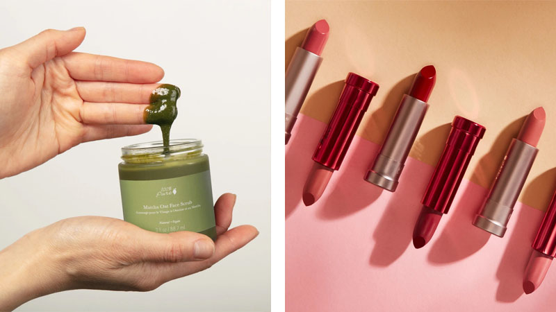 100% PURE skin care and cosmetic products