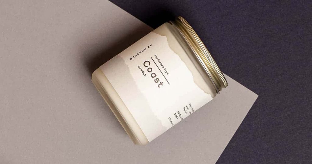 42 Pressed Coast candle