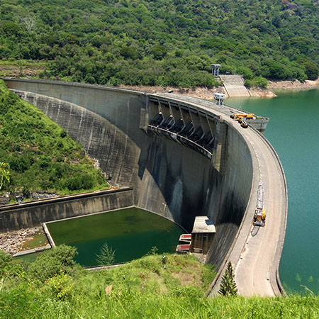 Arch dam