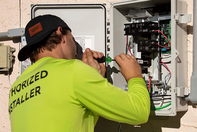 authorized solar panel installer
