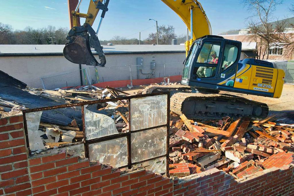 building demolition