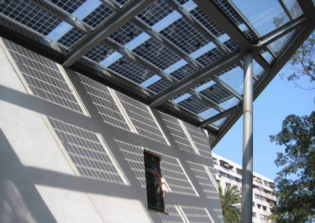 Building-integrated photovoltaics (BIPV)