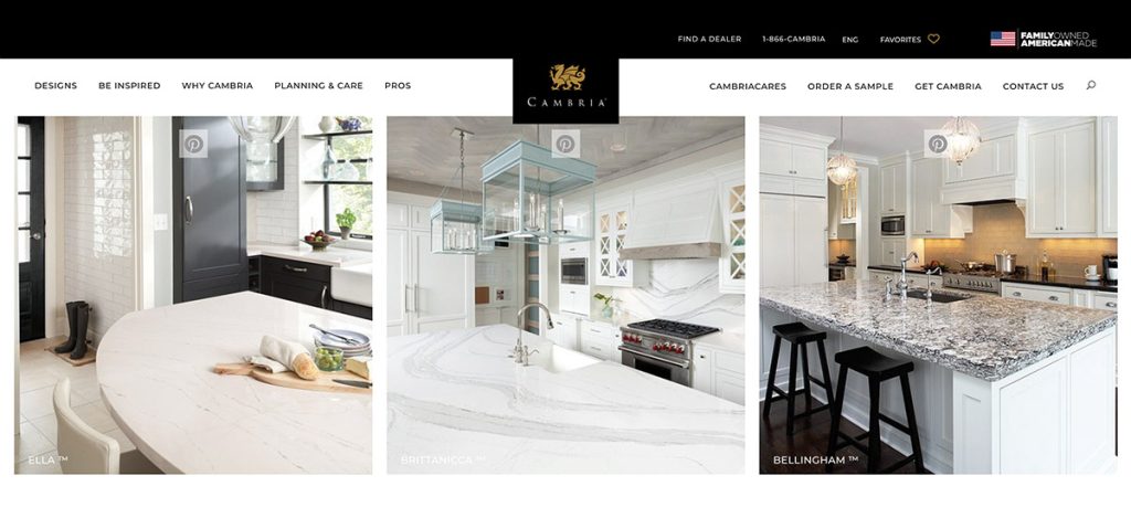 cambria countertops
