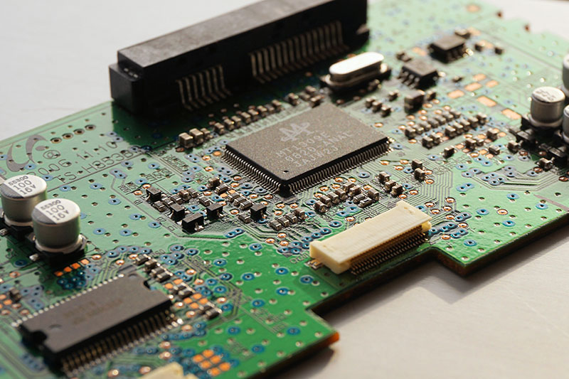 computer chip circuit board