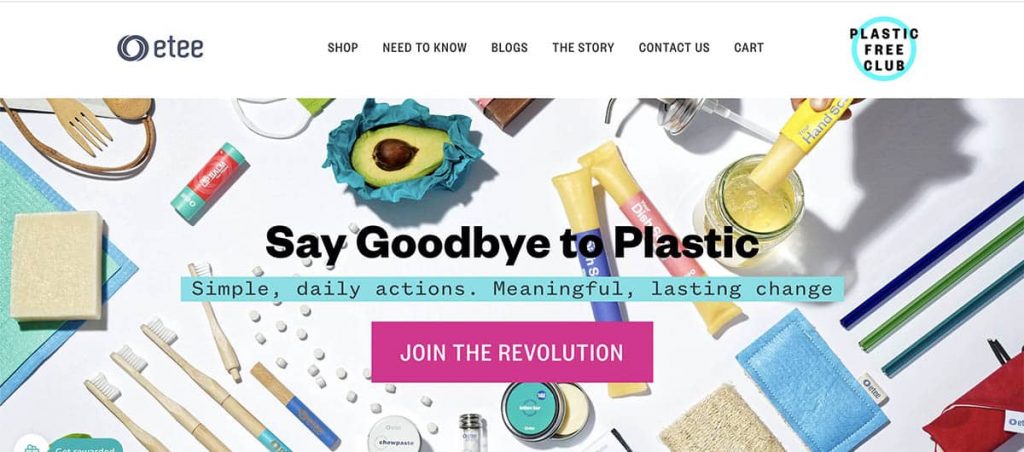 Etee zero waste store