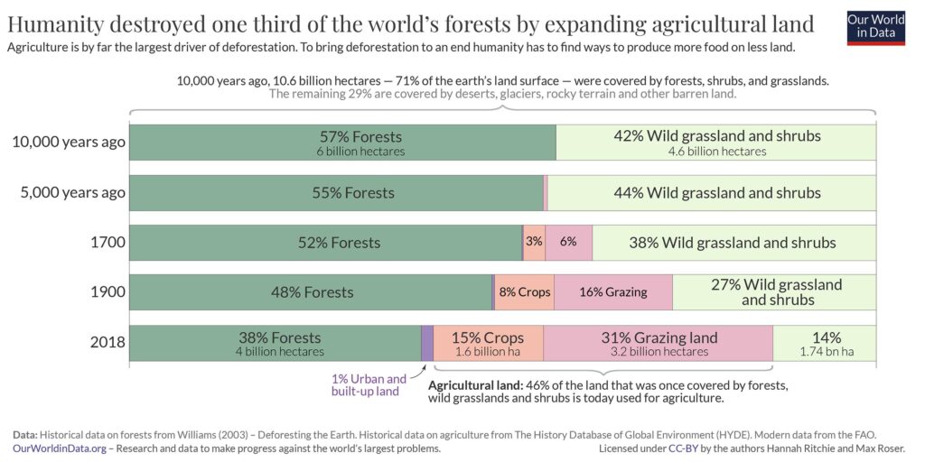 global forest loss chart