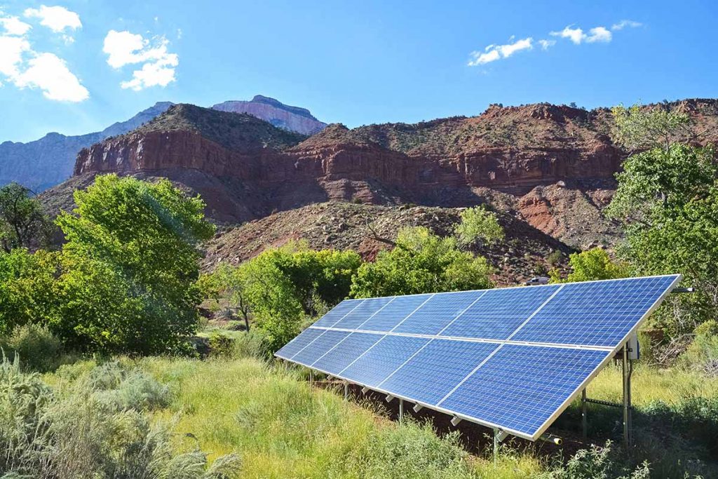 ground mount solar system