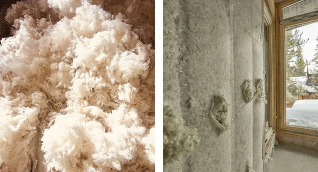 Sheep's wool eco friendly insulation from Havelock Wool
