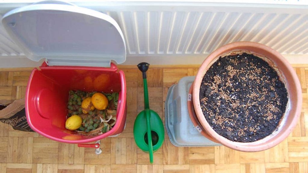 compost in an apartment