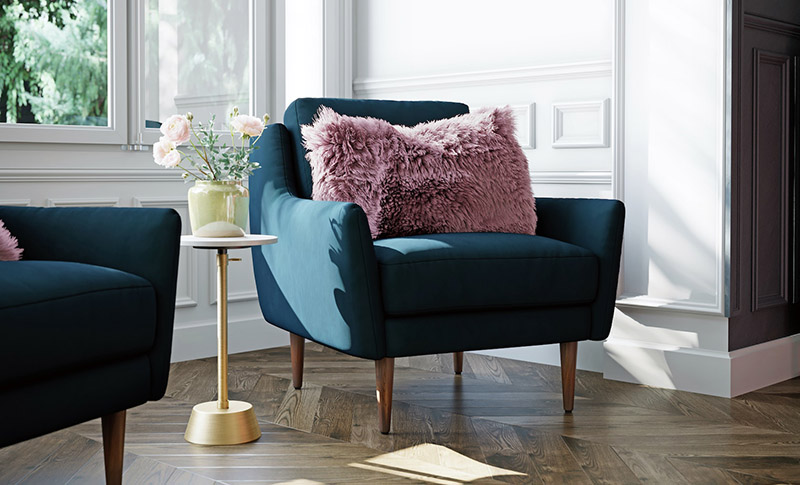 Joy Bird sustainable armchair