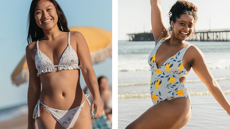 Kitty and Vibe sustainable swimwear brand