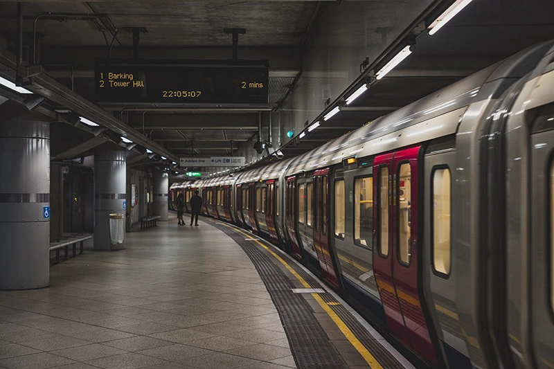 metro station