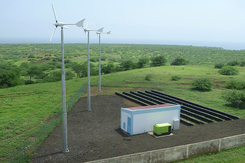 microgeneration via a micro-grid