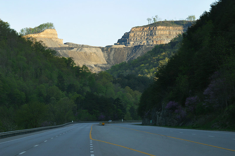 mountaintop removal mine
