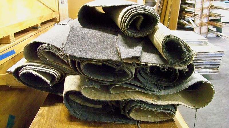 used carpet offcuts