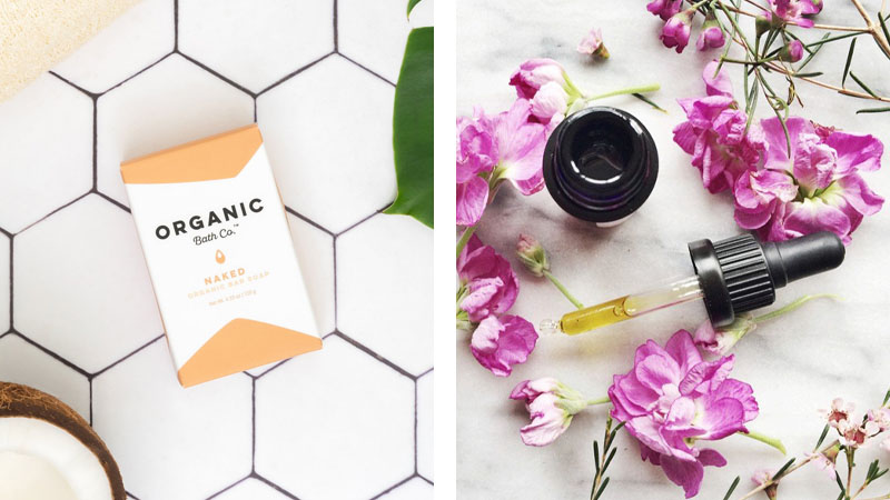 Organic Bath Co. skin care products