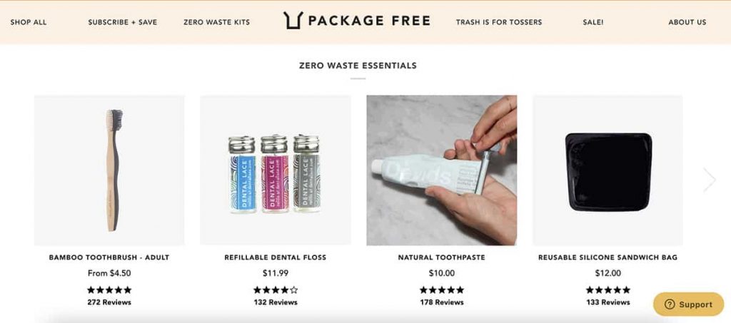 Package Free Shop zero waste store