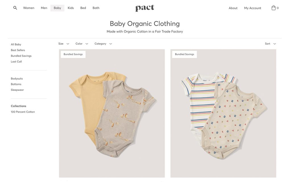 Pact homepage