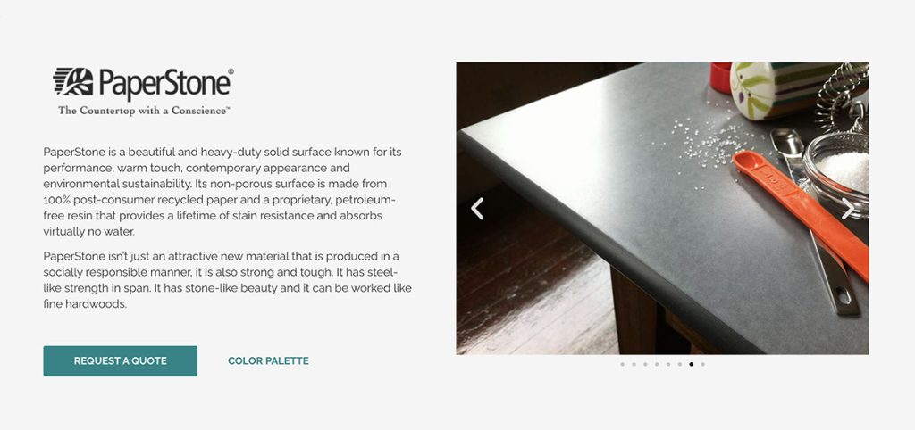 Paperstone countertops