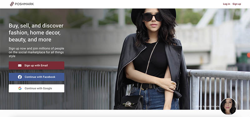 poshmark website home page