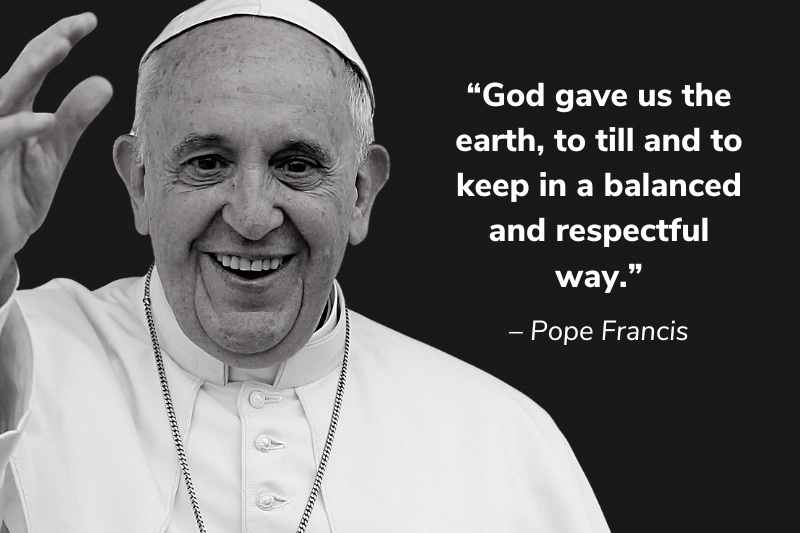 Pope Francis quotes on climate change pope francis