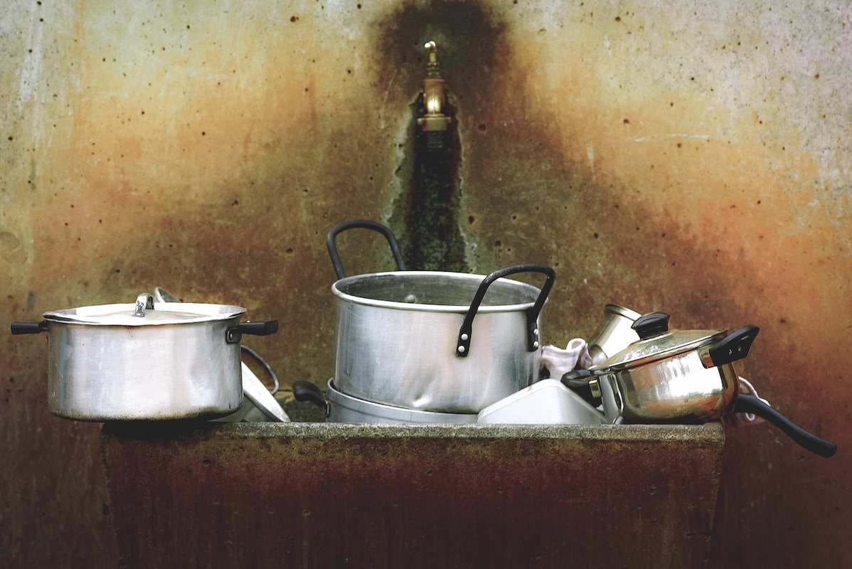recycle pots and pans