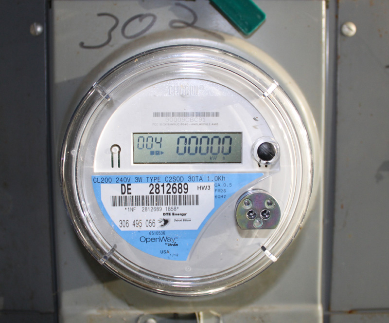 smart meter with two-way communications