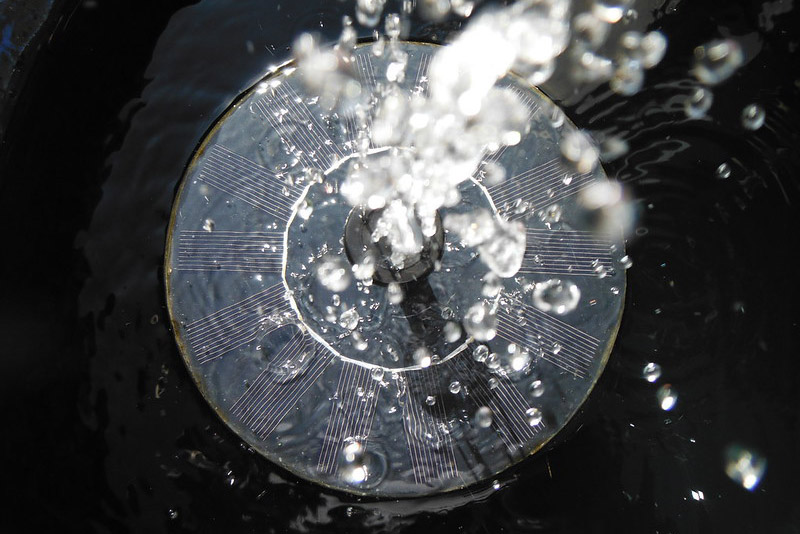 solar fountain