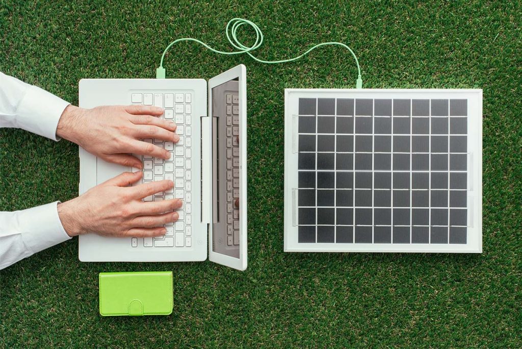 solar powered computer