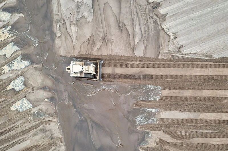 tank on a muddy field