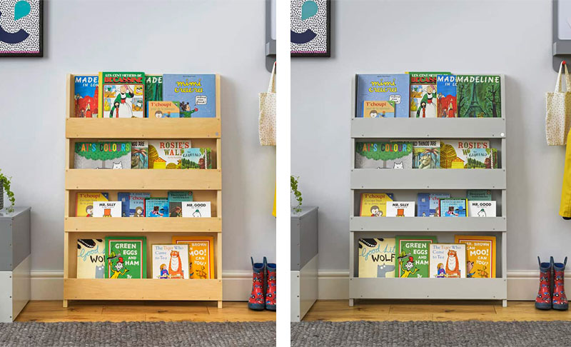 Tidy Brooks sustainable book shelves