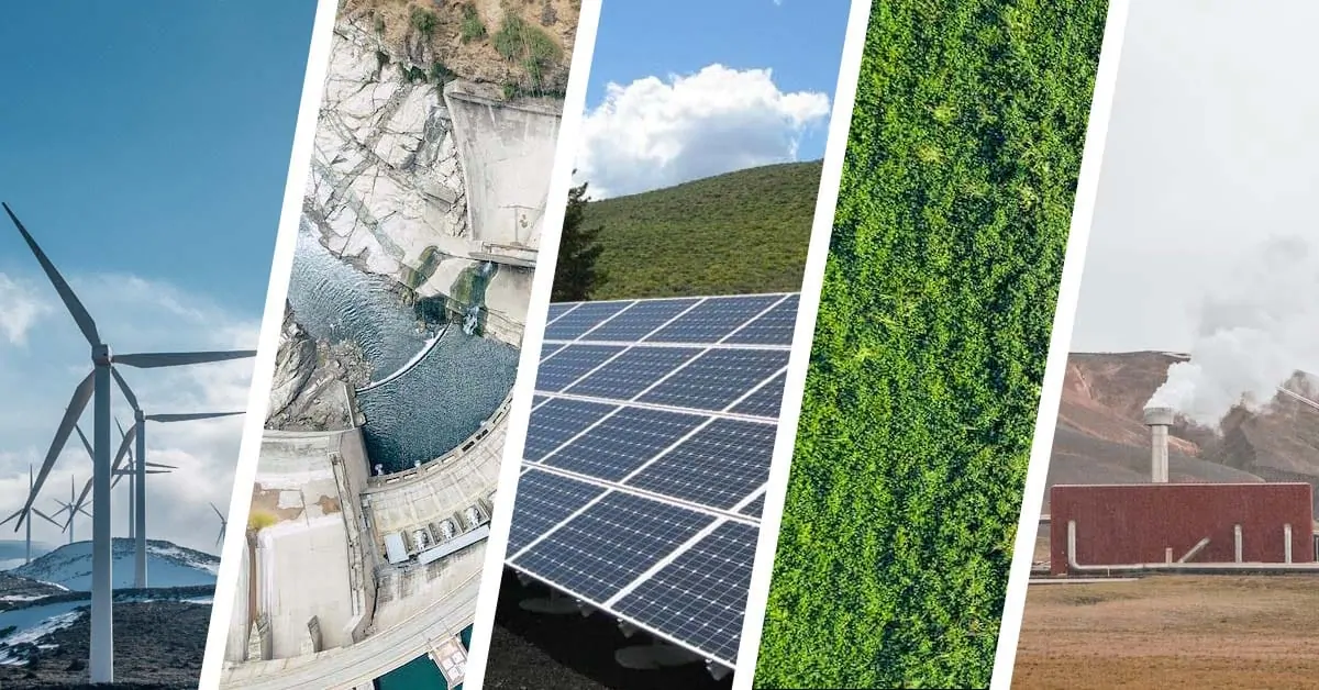 types of renewable energy