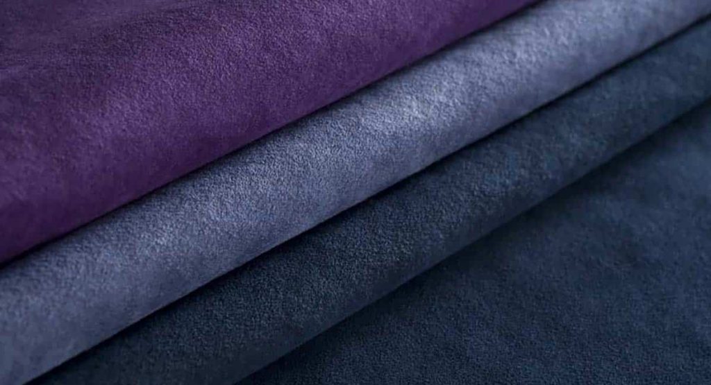 Alcantara fabric swatches