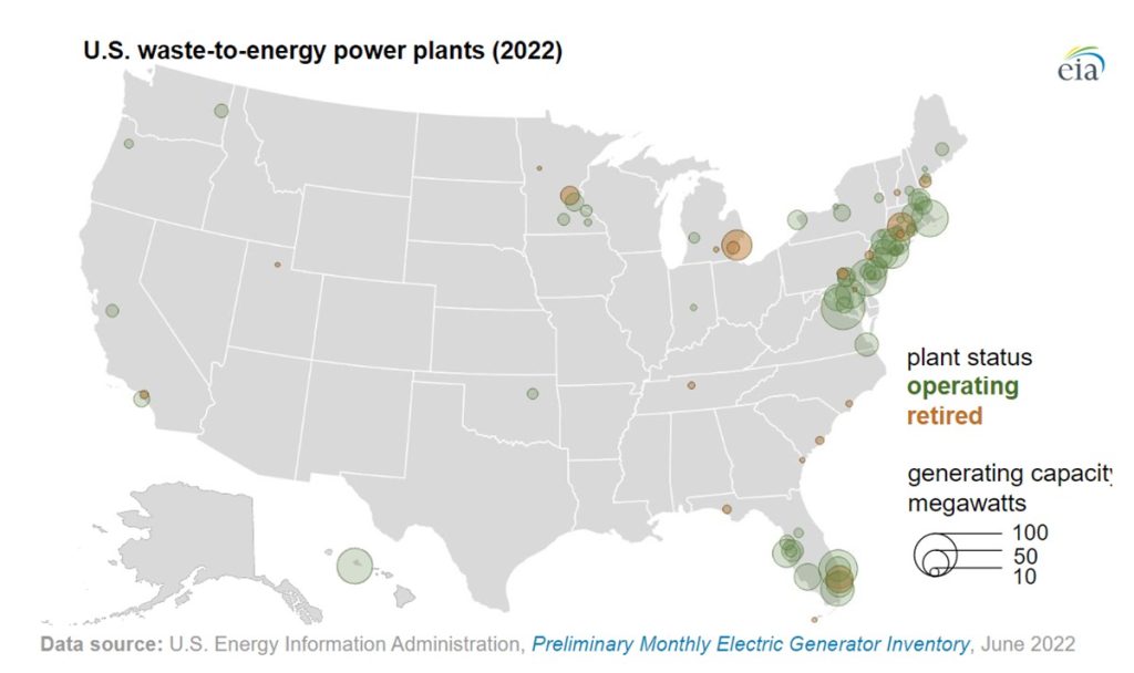 us waste to energy power plants map