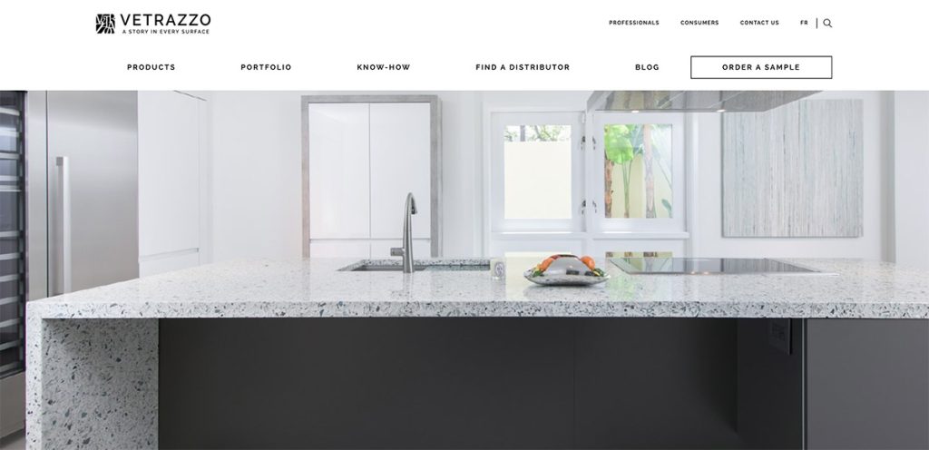 Vetrazzo countertops