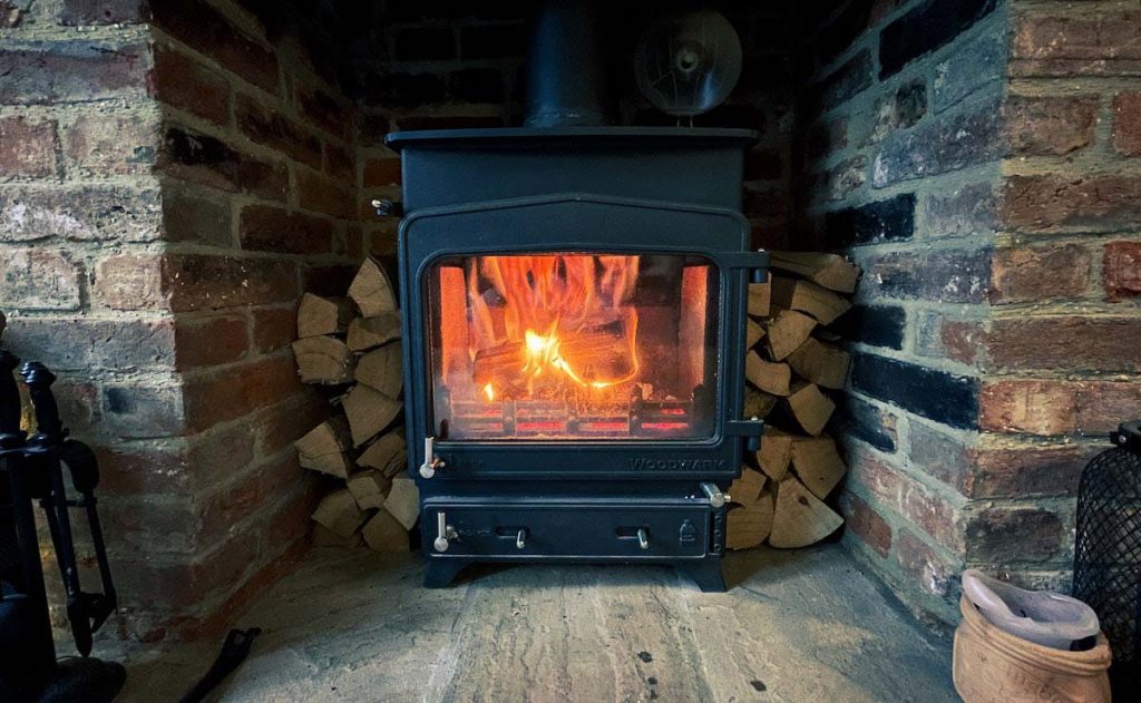 wood stove