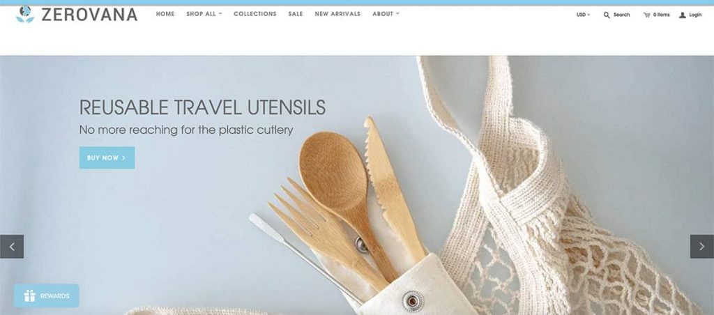 Zerovana zero waste store