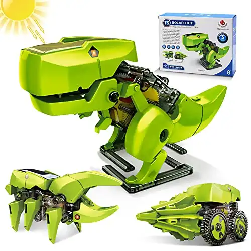 Hot Bee Robot Dinosaur 3-in-1 Solar Kit