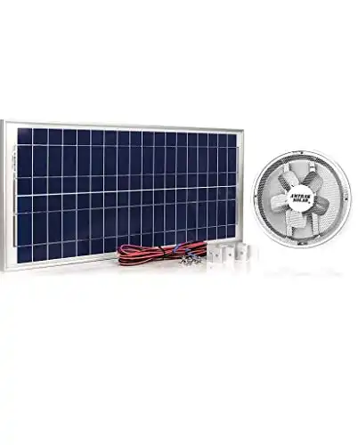 Amtrak 50-Watt Solar Fan