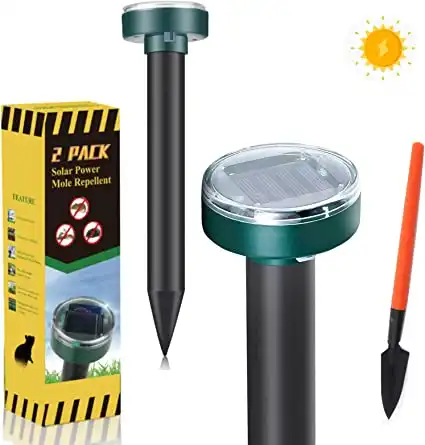 Michael Doss Solar Powered Mole Repellent