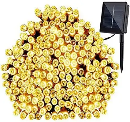 GDEALER Waterproof Solar Outdoor String Lights