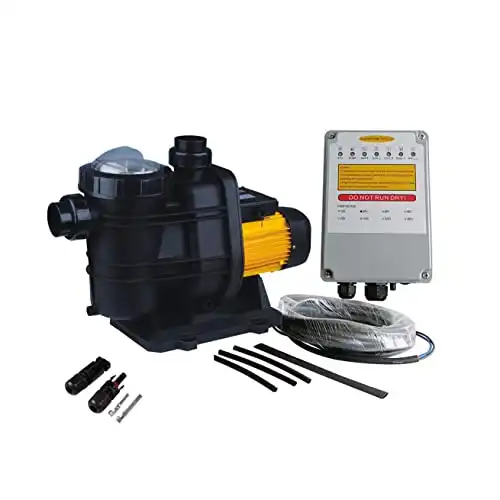 PWS Solar Powered Swimming Pool Pump