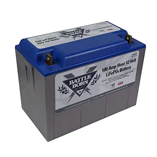 Battle Born LiFePO4 100Ah 12v Deep Cycle Battery