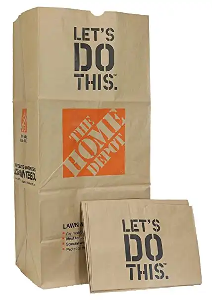 The Home Depot Paper Lawn Bags