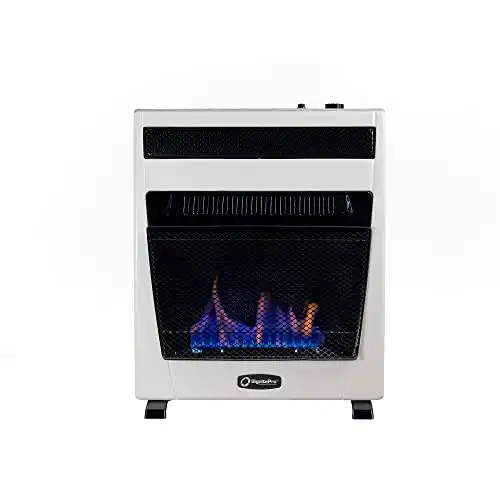 SignitePro CA20000BL Indoor Vent Free Blue Flame Propane Heater