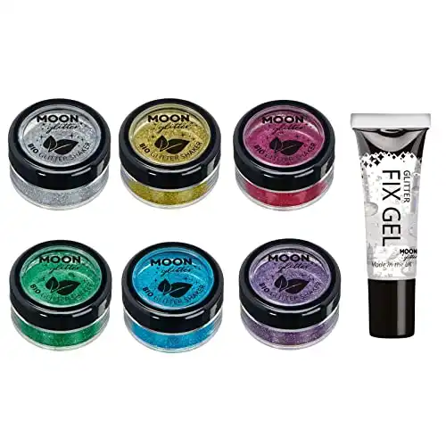 Moon Glitter Biodegradable Eco Glitter Shakers