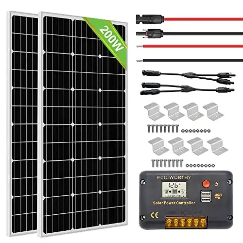 ECO-WORTHY 200 Watts Solar Panel Kit