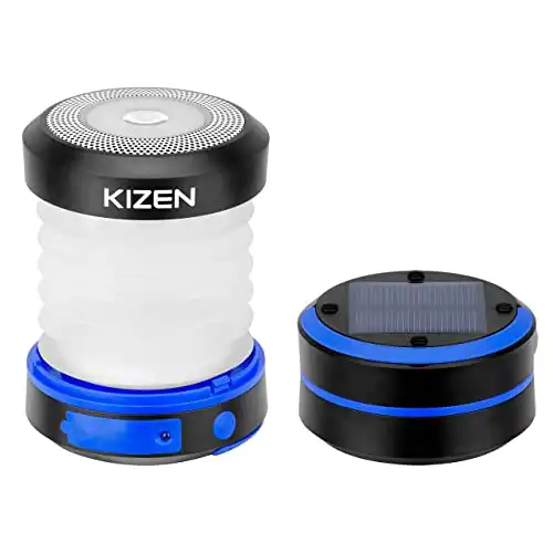 Kizen Collapsible LED Solar Lantern