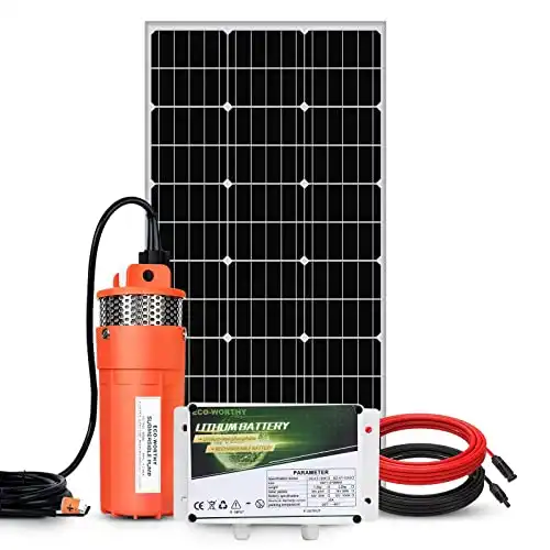 ECO-WORTHY Solar Well Pump Kit with Battery Backup